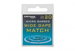 Крючки Drennan Wide Gape Match Micro Barbed 10шт.