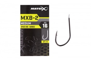 Крючки Matrix MXB-2 Barbed 10шт. (размер 16 F/GHK158)