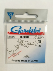 Крючки Gamakatsu LS-1310B цвет бронза уп.25 шт. (размер 10 N/146535-01000-00000)