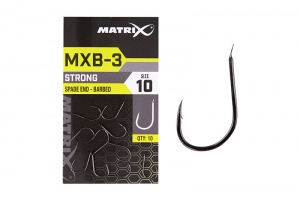 Крючки Matrix MXB-3 Barbed 10шт. (размер 10 F/GHK164)