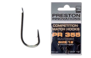 Крючки Preston Competition Match PR355 10 шт (размер 18 P/PRC355-18)